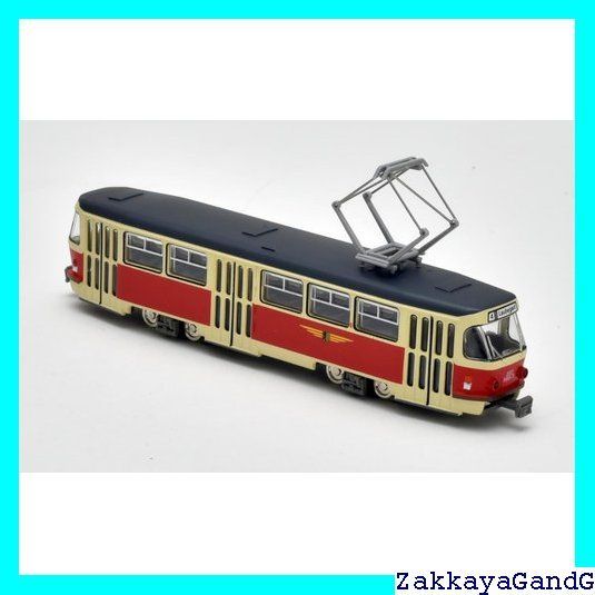 鉄道模型　Nゲージ ドレスデントラム タトラT4+B4タイプ2両セットE 「鉄道コレクション」 [327714] 鉄道コレクション ドレスデントラム タトラT4+B4タイプ2両セット