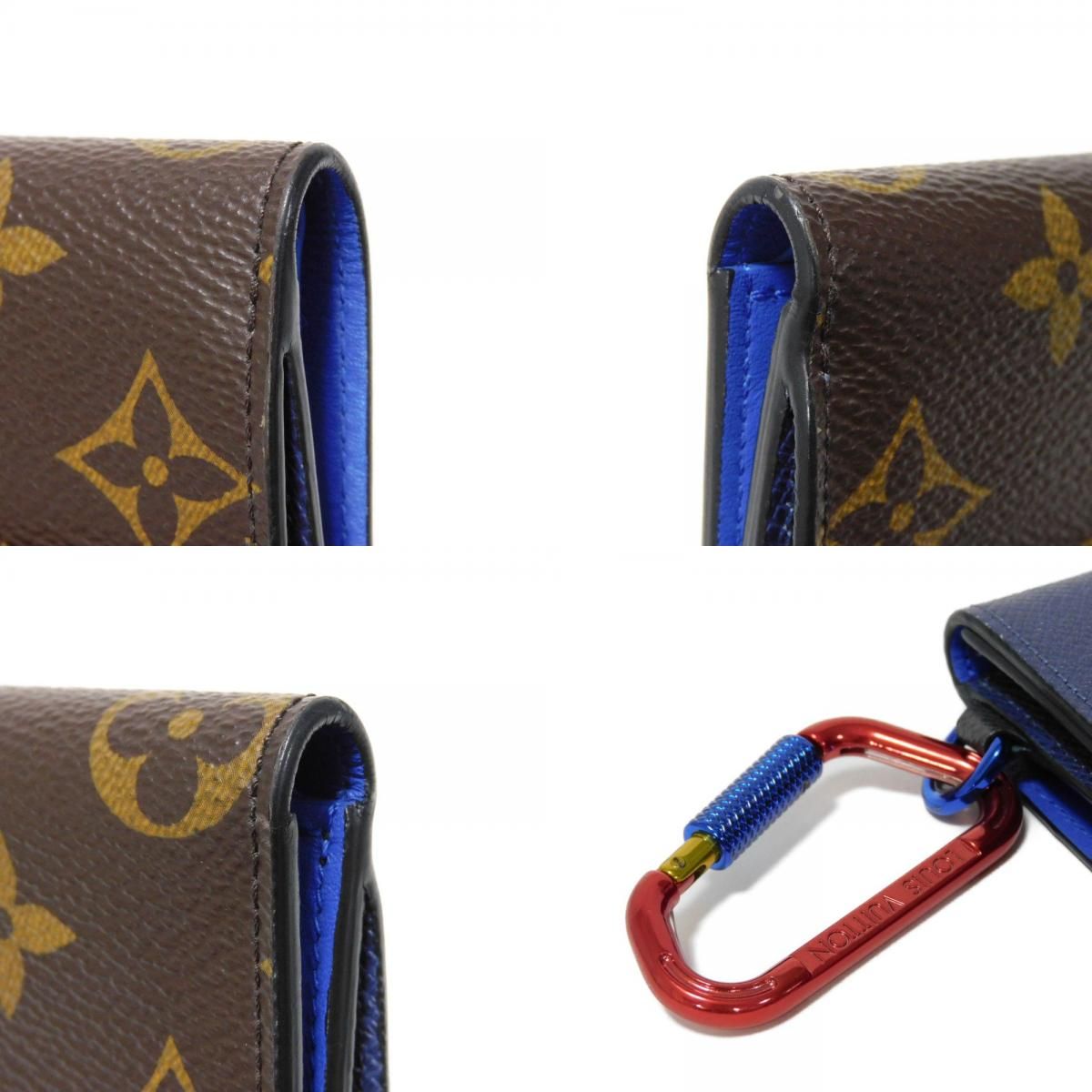 LOUIS VUITTON ルイ・ヴィトン コンパクト ウォレット LVロゴ フラワー