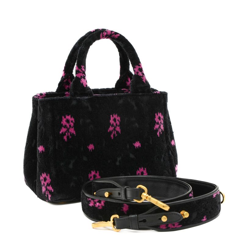 プラダ カナパ 限定 花柄 トート 【公式通販】 PRADA カナパ 花柄