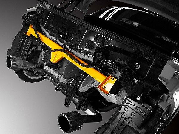 D-SPORT/Dスポーツ モノコックバー イエロー 57801-A240 リア トヨタ コペン LA400A 2019年10月～