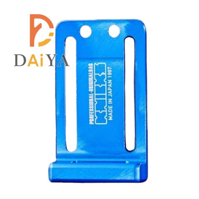 ニックス KNICKS ALU I フック金具付電動工具用プレート ブラック レッド ゴールド ブルー グリーン パープル ピンクゴールド および への です