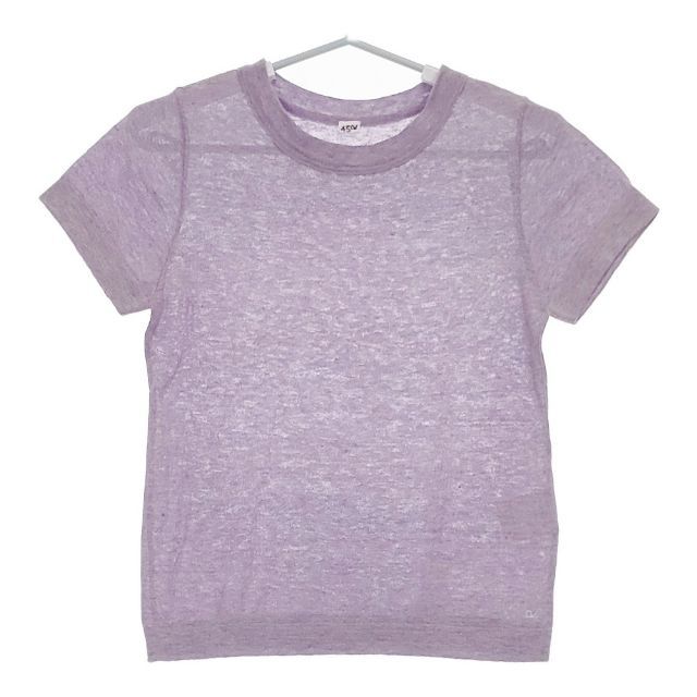 【アウトレット☆送料無料】 45R/45rpm ギマニットの45星Tシャツ 定価18700円 半袖 ニット Tシャツ(半袖+袖なし)