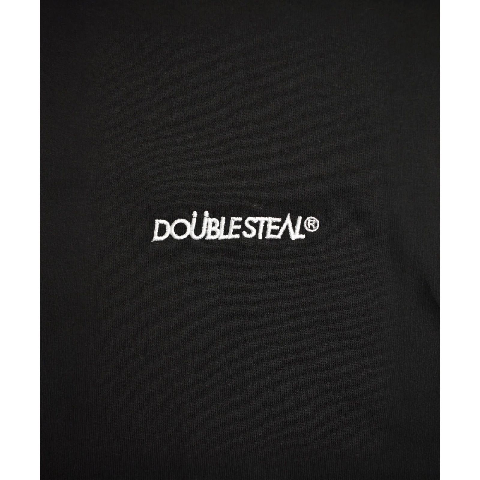 ダブルスティール  DOUBLE STEAL ロゴ刺繍 長袖Tシャツ / 944-12034