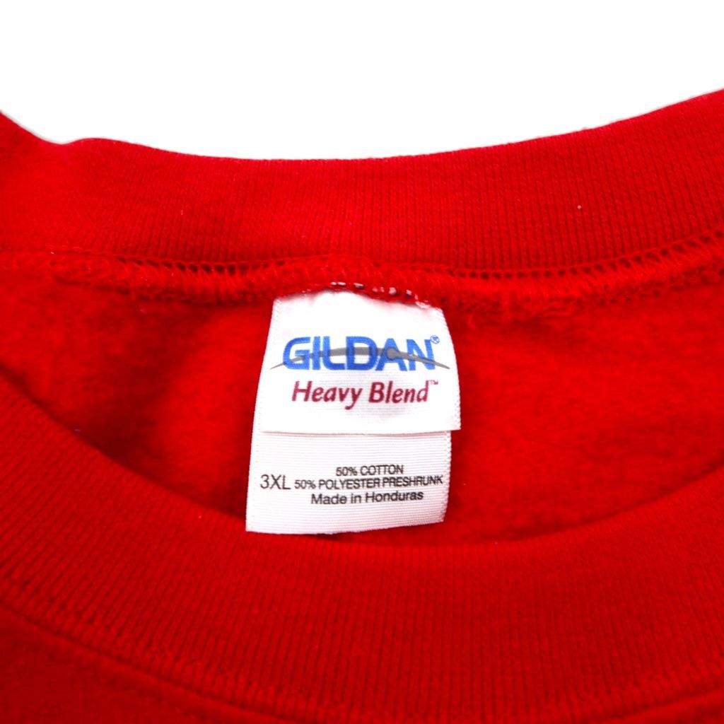 60's vintage 半袖カレッジスウェット レッドXLほど Vintage Collage Sweatshirt GILDAN カレッジプリント