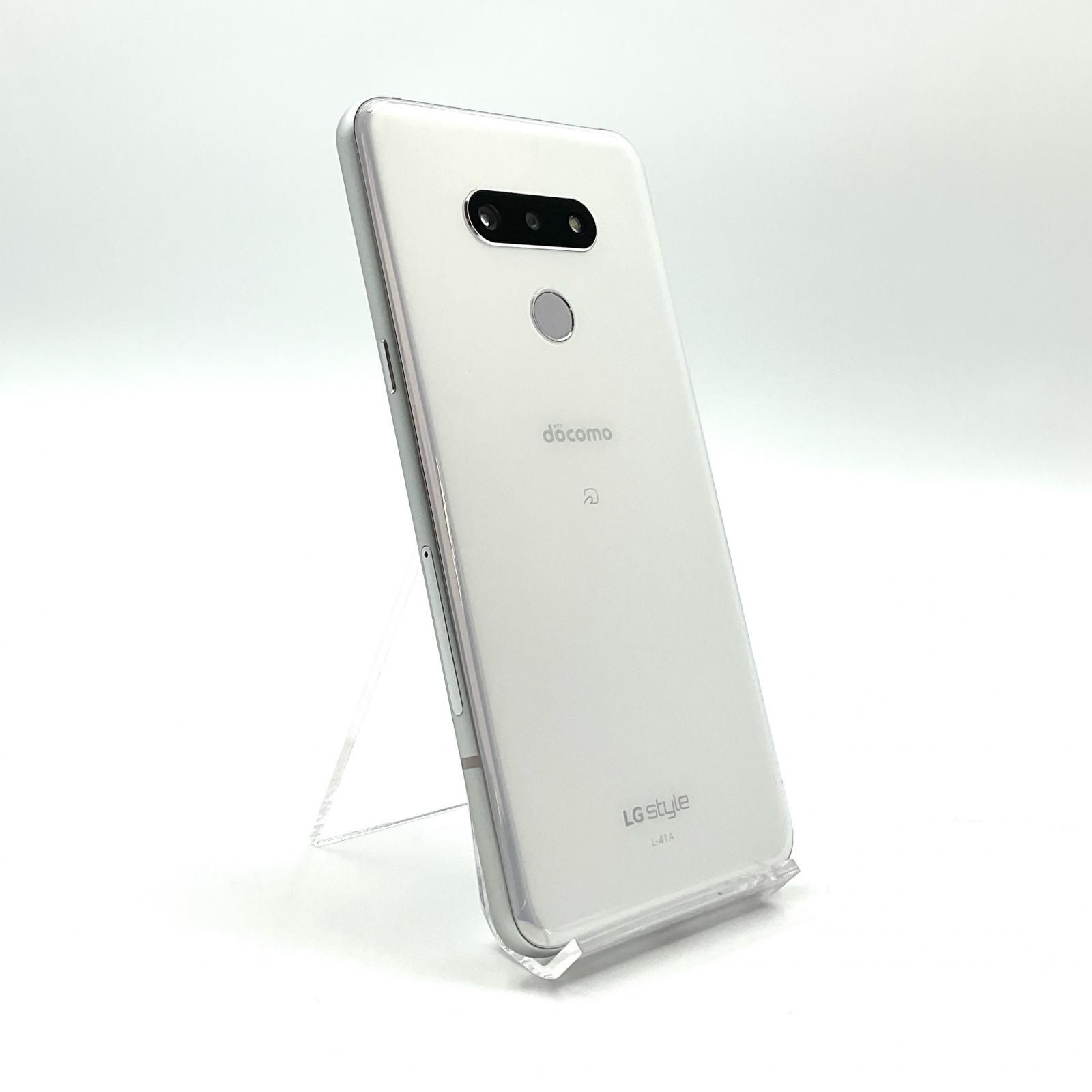 LG LG style3 64GB Aurora White docomo L-41A 白ロム 動作確認済
