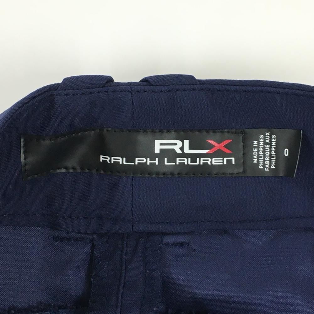 新品未使用 RLXゴルフ ラルフローレン レディース パンツ 紺 ネイビー XS RLXラルフローレン ハーフパンツ ネイビー シンプル レディース
