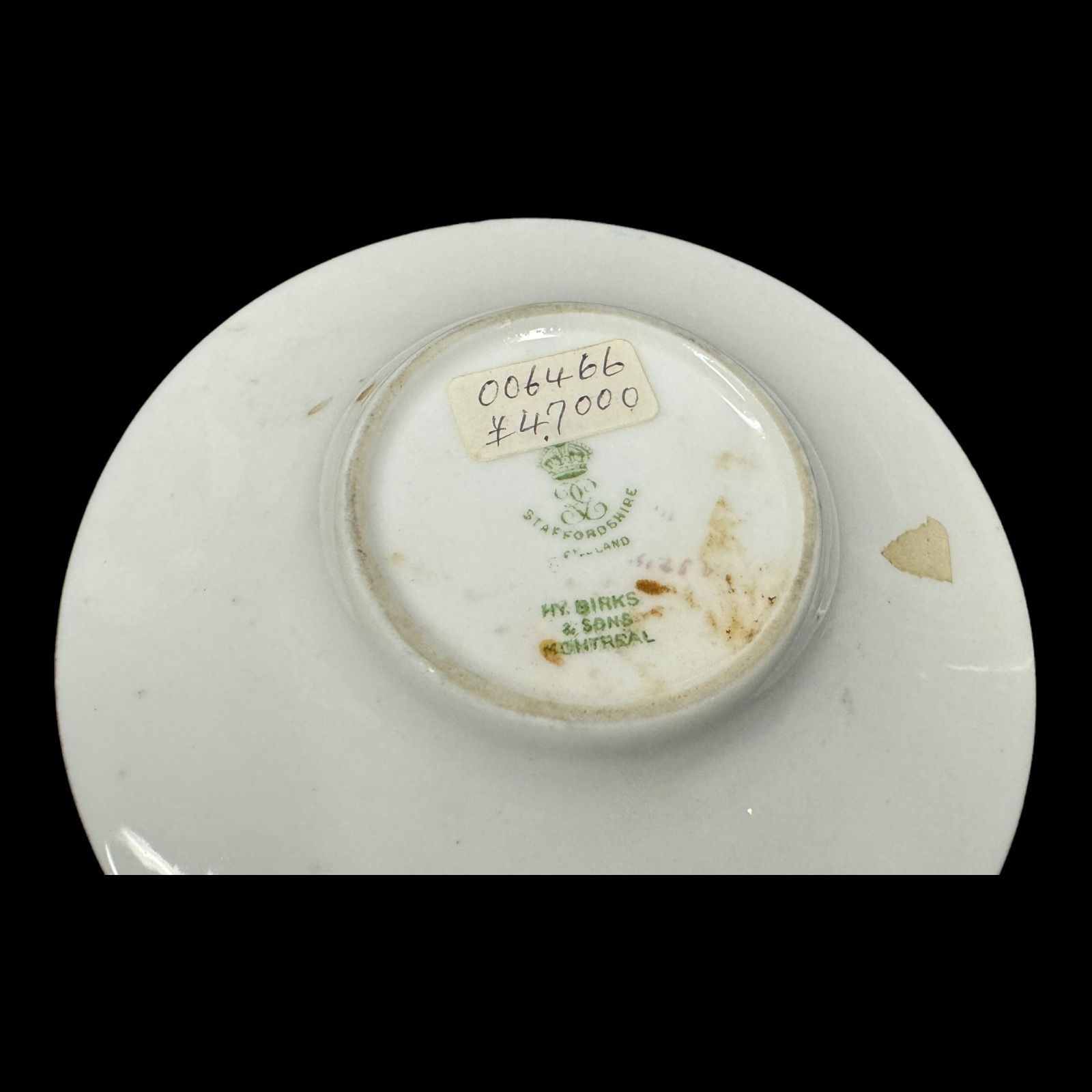 CROWN STAFFORDSHIRE カップ&amp;ソーサー2客 Crown Staffordshire カップ&ソーサーセット（2客）クラウン