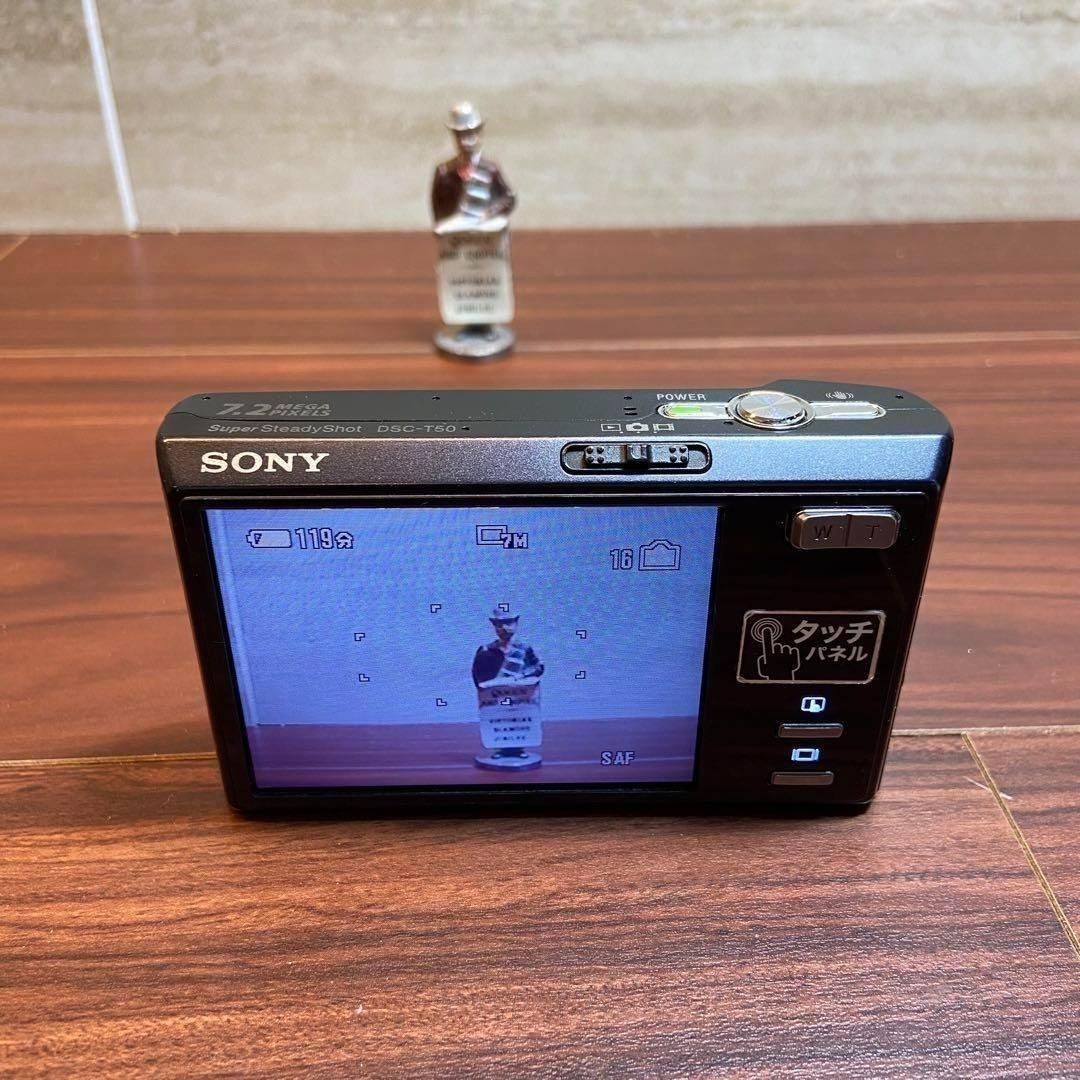 SONY Cyber-shot DSC-T50デジカメ ほぼ新品 3378 SONY Cyber-shot DSC