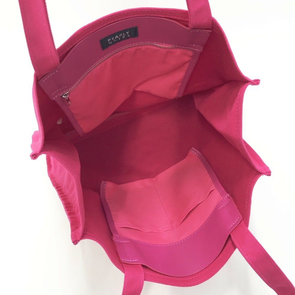 PEARLY GATES パーリーゲイツ 2023年モデル トートバッグ ピンク系 FR