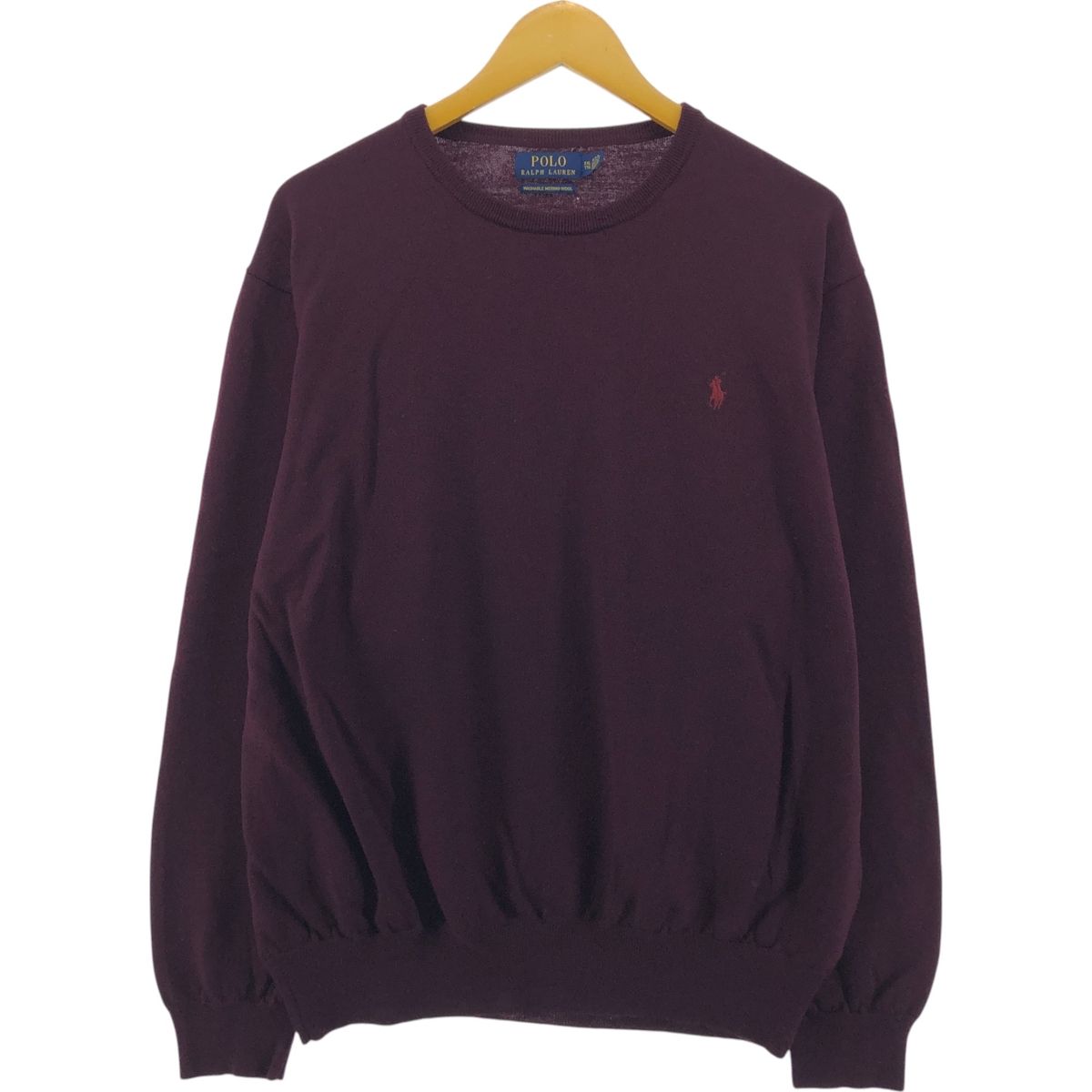 古着 ラルフローレン Ralph Lauren POLO RALPH LAUREN メリノウールニットセーター メンズXXL相当/eaa472514