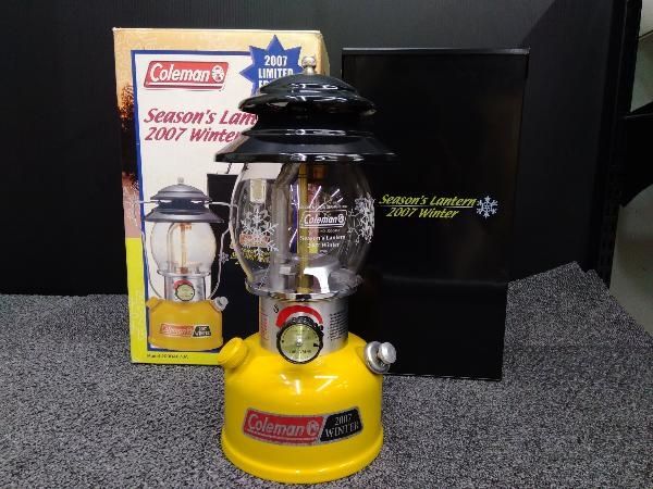 コールマン　シーズンズランタン2007年 Coleman コールマン シーズンズ ランタン2007 未使用 コールマン