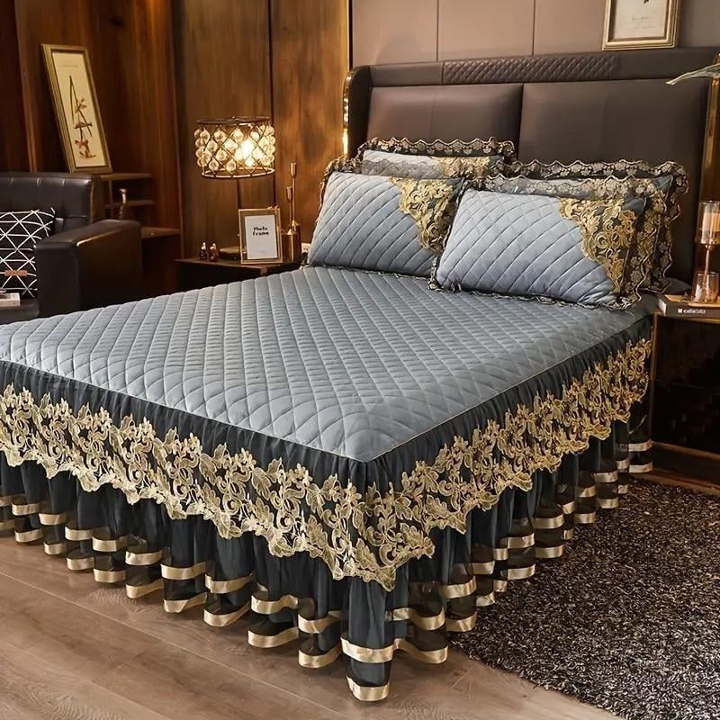 キルティング マットレスカバー