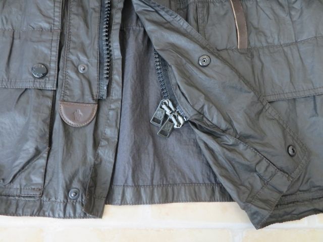 中古】 MONCLER モンクレール ジップジャケット 薄手 ブルガリア製