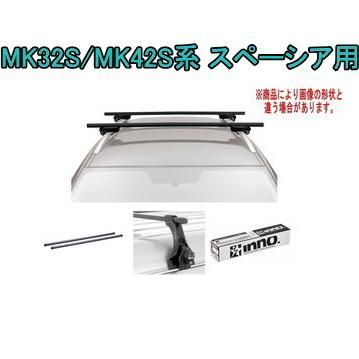 INNO キャリアセット スクエアベース スズキ MK32S/MK42S系