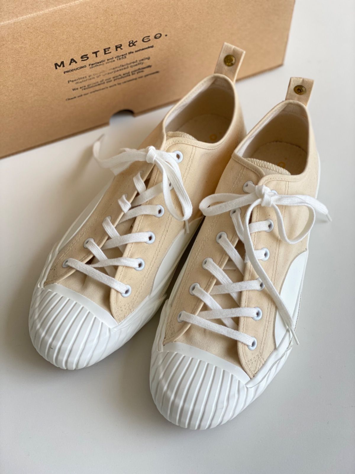 MASTER&Co. /ローカットスニーカー MC778 ホワイト 25.0 - メルカリ