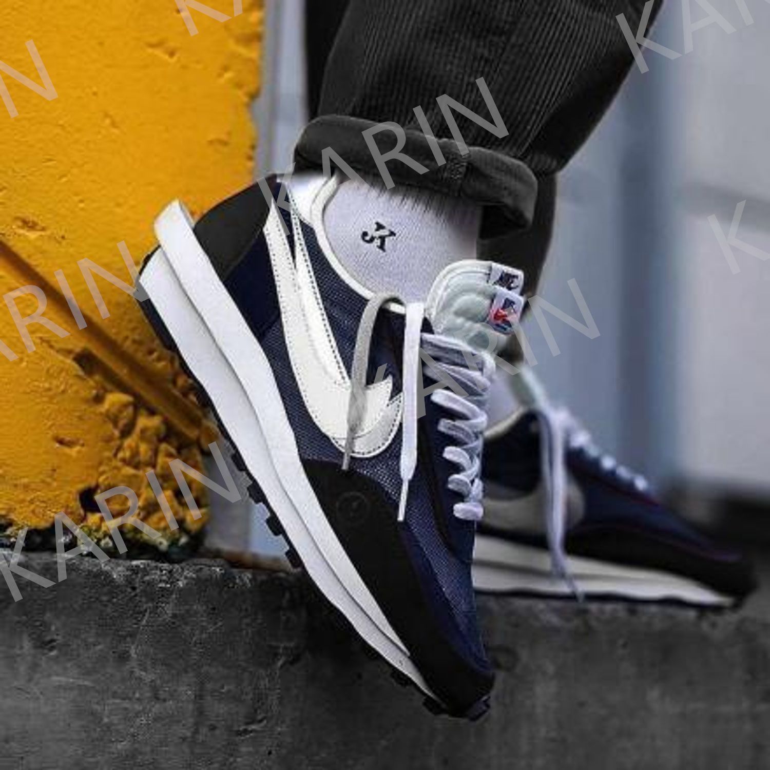 NIKE フラグメント デザイン × サカイ × ナイキ LDワッフル 