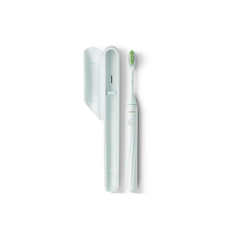 フィリップス 電動歯ブラシ ソニッケアー Philips One (コンパクトトラベルケース付き) HY1100/33 ミント 0