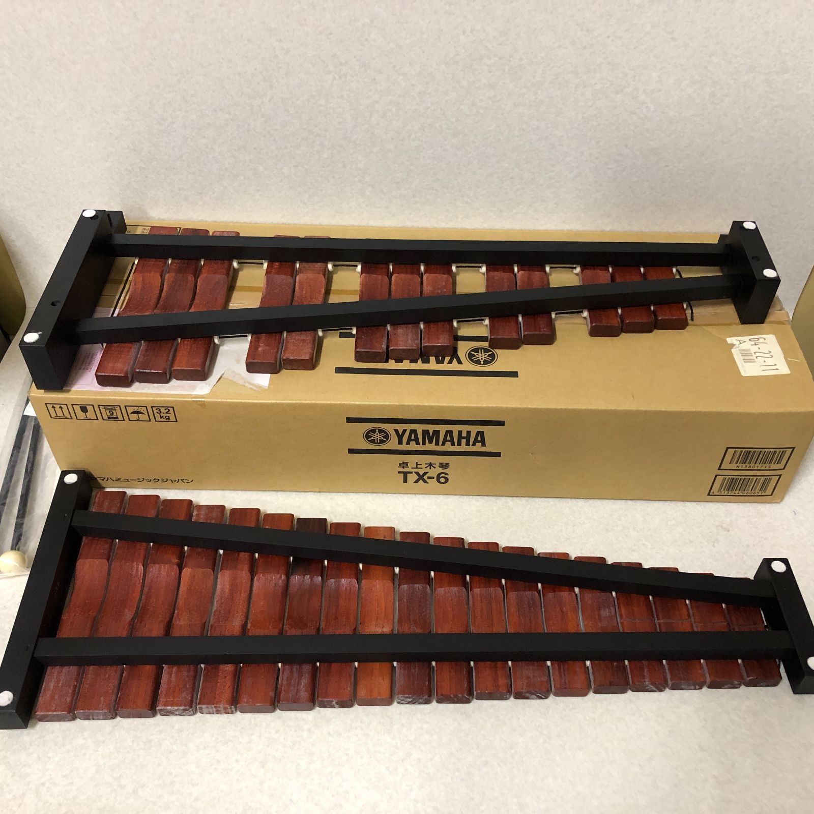 DH1484 ヤマハ シロフォン TX-6 YAMAHA 32音 卓上木琴