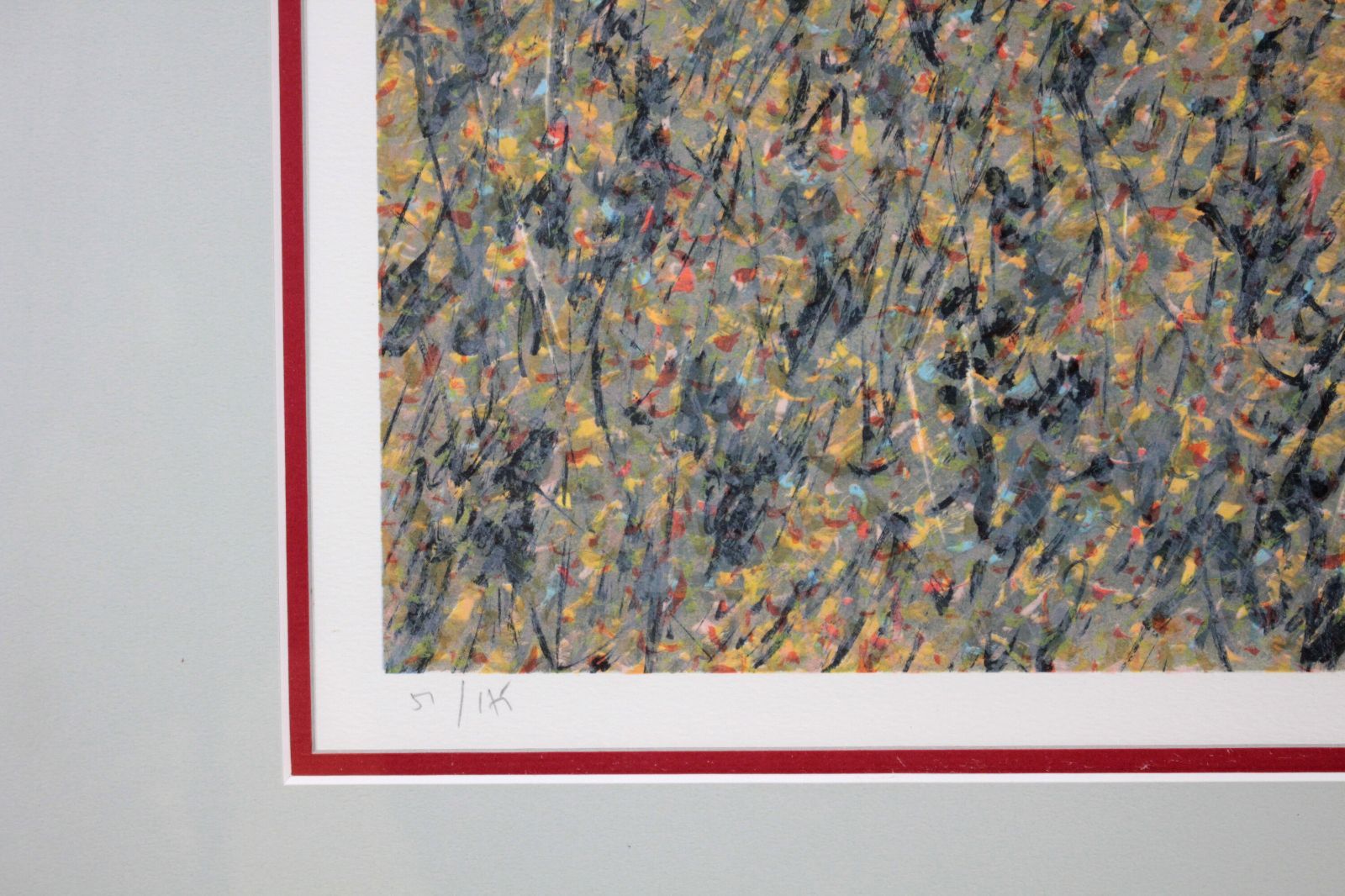 アンドレ・ブーリエ 「ブルターニュの秋」 リトグラフ 版画 絵画