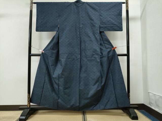平和屋着物□本場大島紬 7マルキ 泥染め 吉祥文 正絹 逸品 CAAR2370yc  