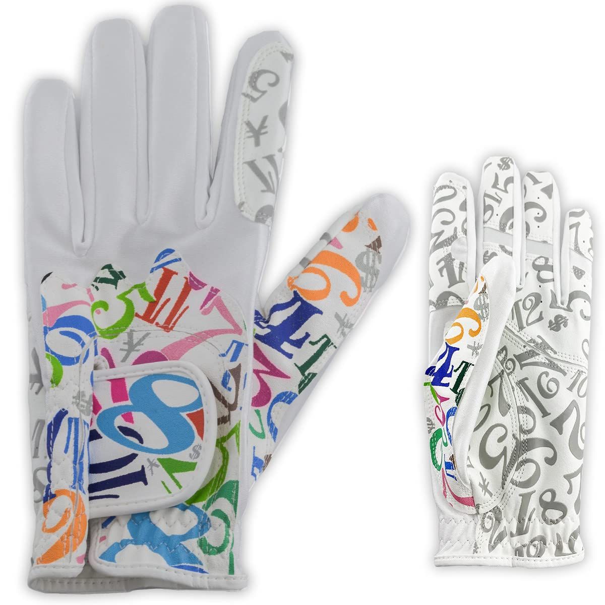 フランク三浦 ゴルフ グローブ 手袋 ホルダー付き 左手用 メンズ レディース