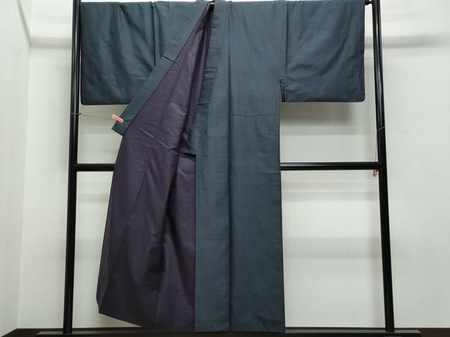 平和屋着物○男性 本場大島紬 アンサンブル 100亀甲 総詰め キング