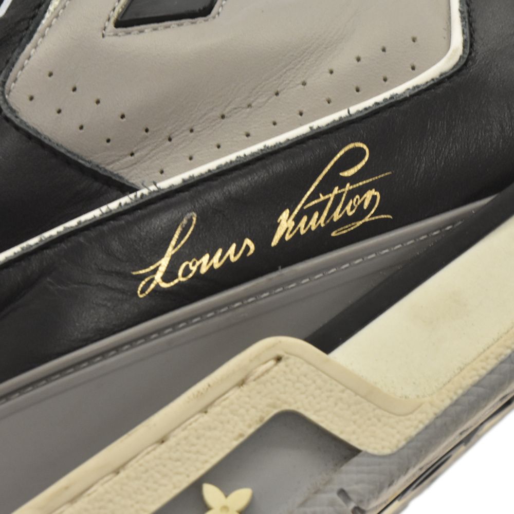 LOUIS VUITTON (ルイヴィトン) LVトレイナーハイカットスニーカー