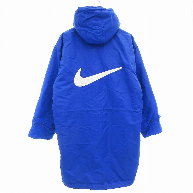 ディズニープリンセスのベビーグッズも大集合 ナイキ NIKE ベンチコート 裏ボア ヴィンテージ 銀タグ フード L ウェア