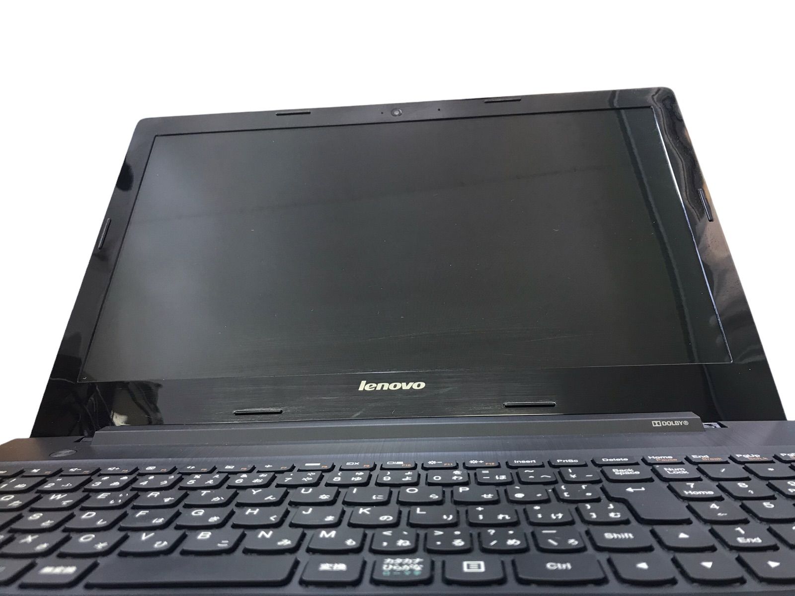 【ジャンク】Lenovo G50-45/プロセッサーAMD E1-6010@1.40GHz/メモリ無し/ストレージ無し/起動可/bootエラー/部品取り/管理番号MP7