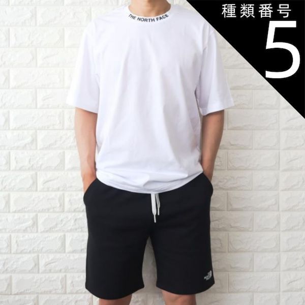 THE NORTH FACE ショートパンツ 2点セット Mサイズ メンズ 種類5:ホワイト+ブラック/XL ザ ノースフェイス Tシャツ＋