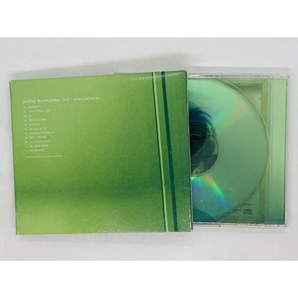 CD 小松未歩 3rd everywhere / miho komatsu / 最短距離で As No time