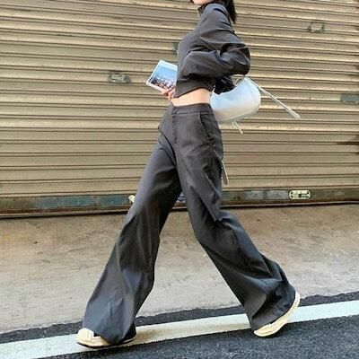 レディースファッション 2色 セットアップ スウェット ワッフル