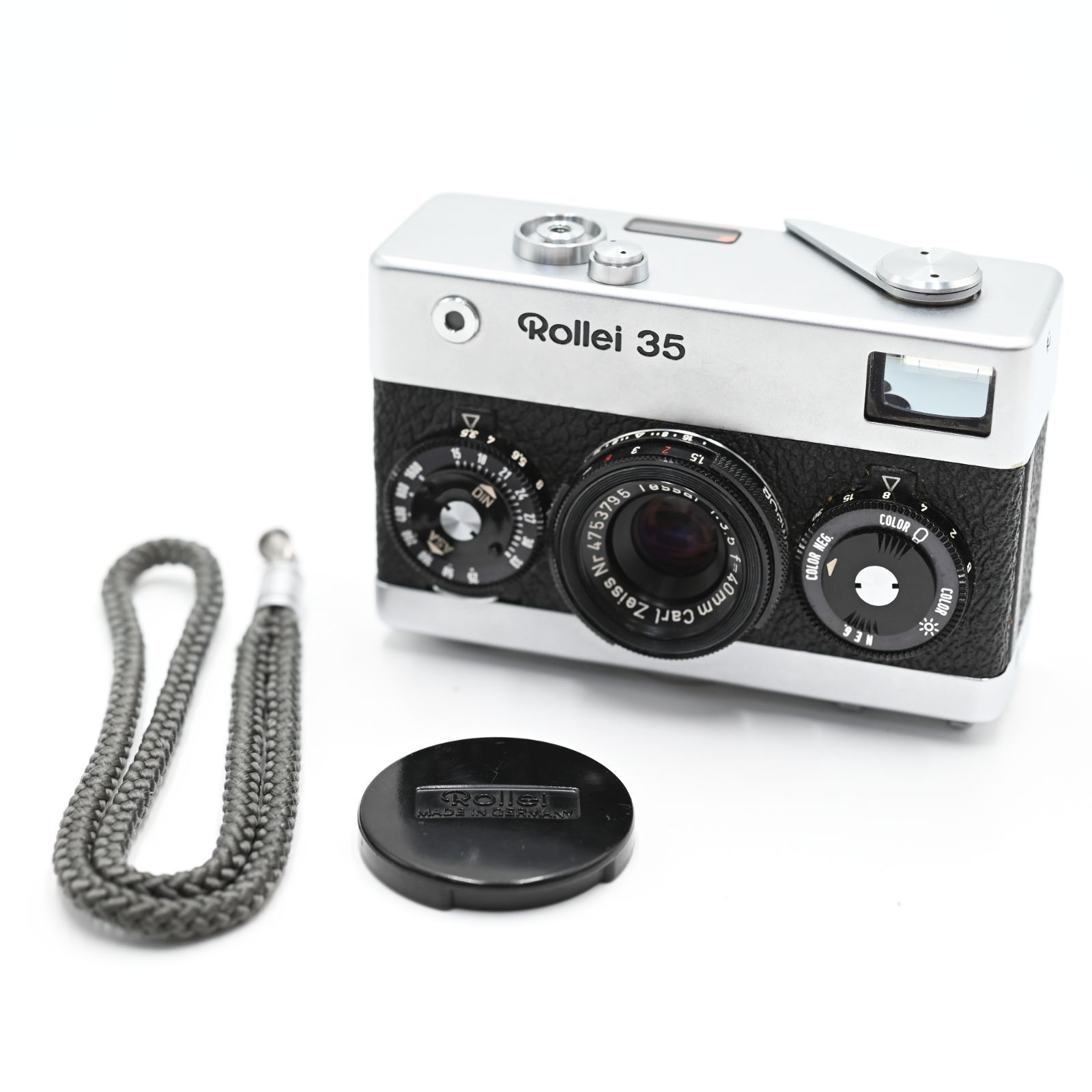 並品】ローライ 35 Rollei 35 tessar テッサー 40 3.5 Germany ジャーマニー コンパクト フィルムカメラ ドイツ製  #1480 - メルカリ