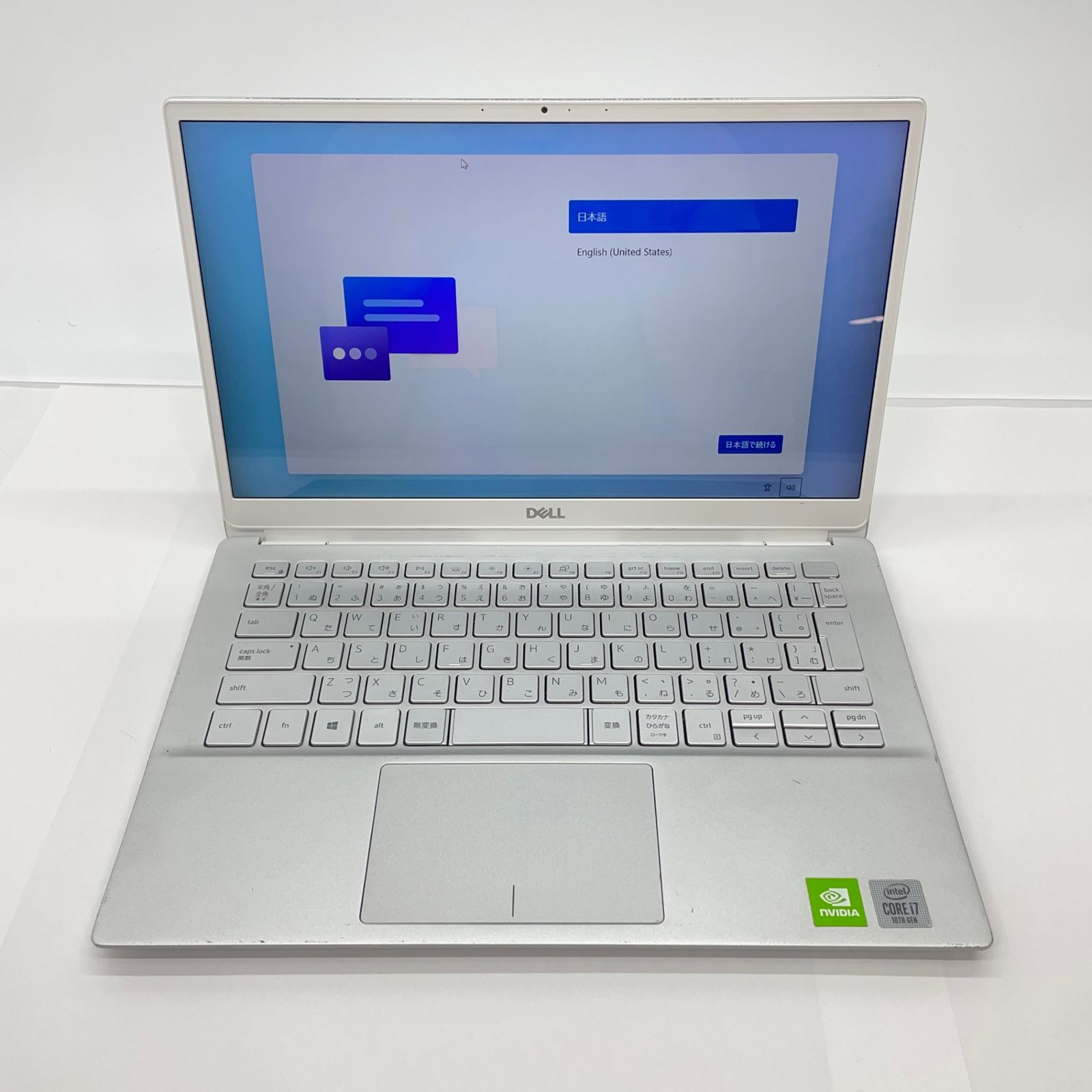 DELL Inspiron 7391 P114G i7 10510U 8GB SSD512GB Windows11 Home