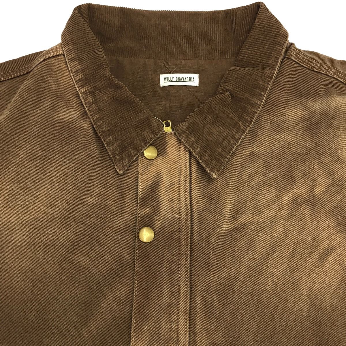 WILLY CHAVARRIA フェード ワークジャケット ブラウン WILLY CHAVARRIA / SILVERLAKE WORK JACKET – C.E.L.STORE NOTE