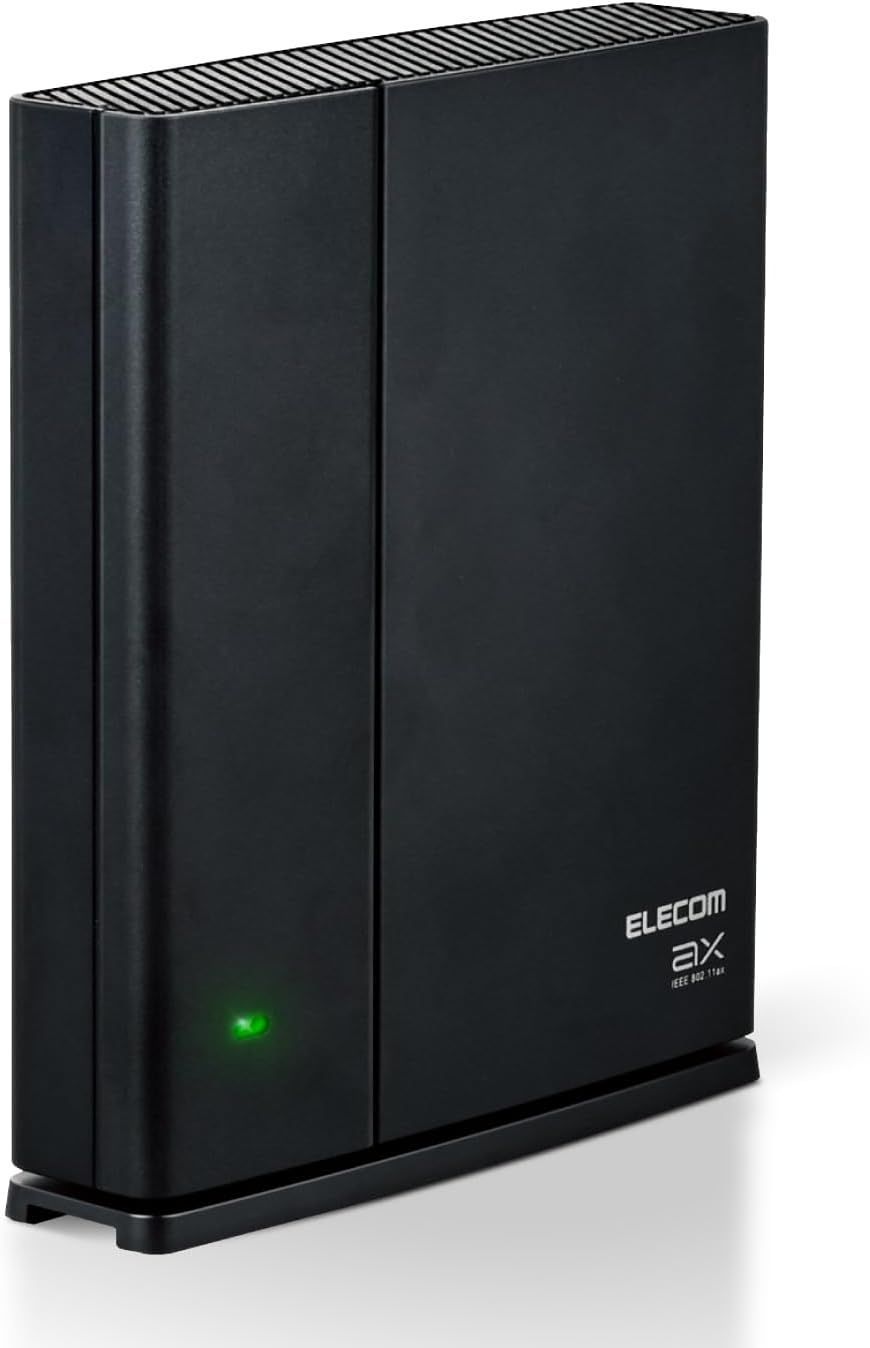 エレコム WiFi 無線LANルーター Wi-Fi6 1201 574 Mbps EasyMesh対応 WMC-X1800GST2-B