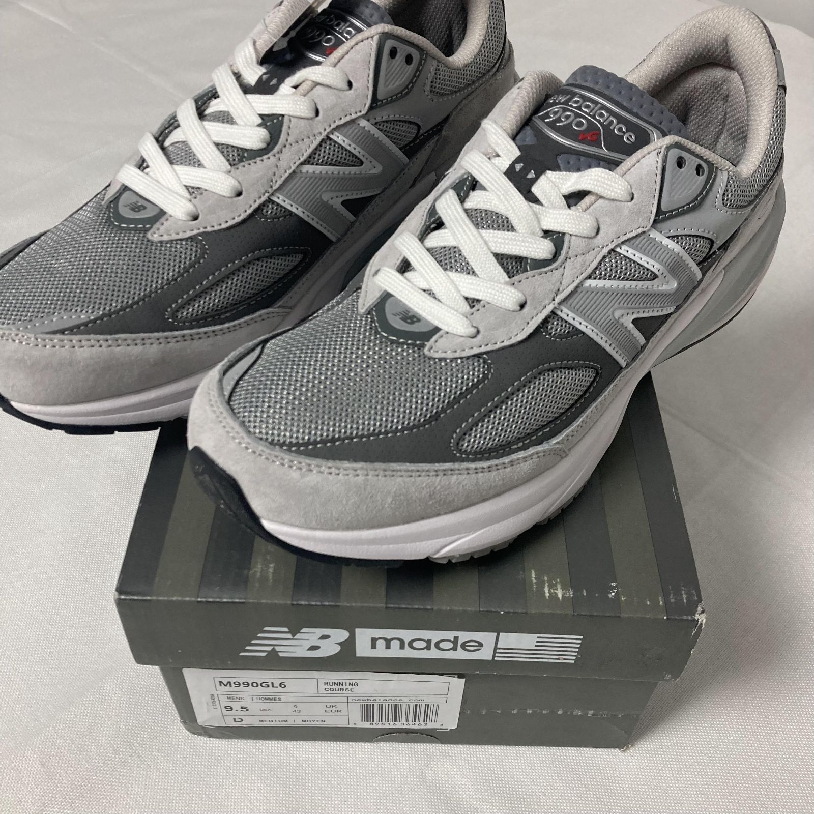 【人気商品・新品未使用】New Balance ニューバランス NB 990 V6 M990GL6 スニーカー