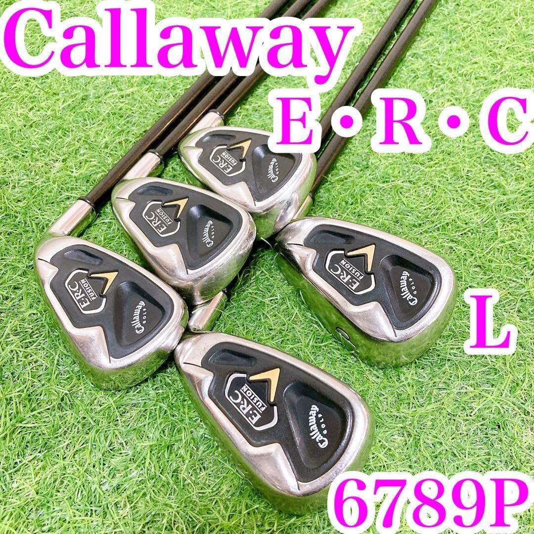 1キャロウェイ ERC フュージョン レディース アイアン FLEX L