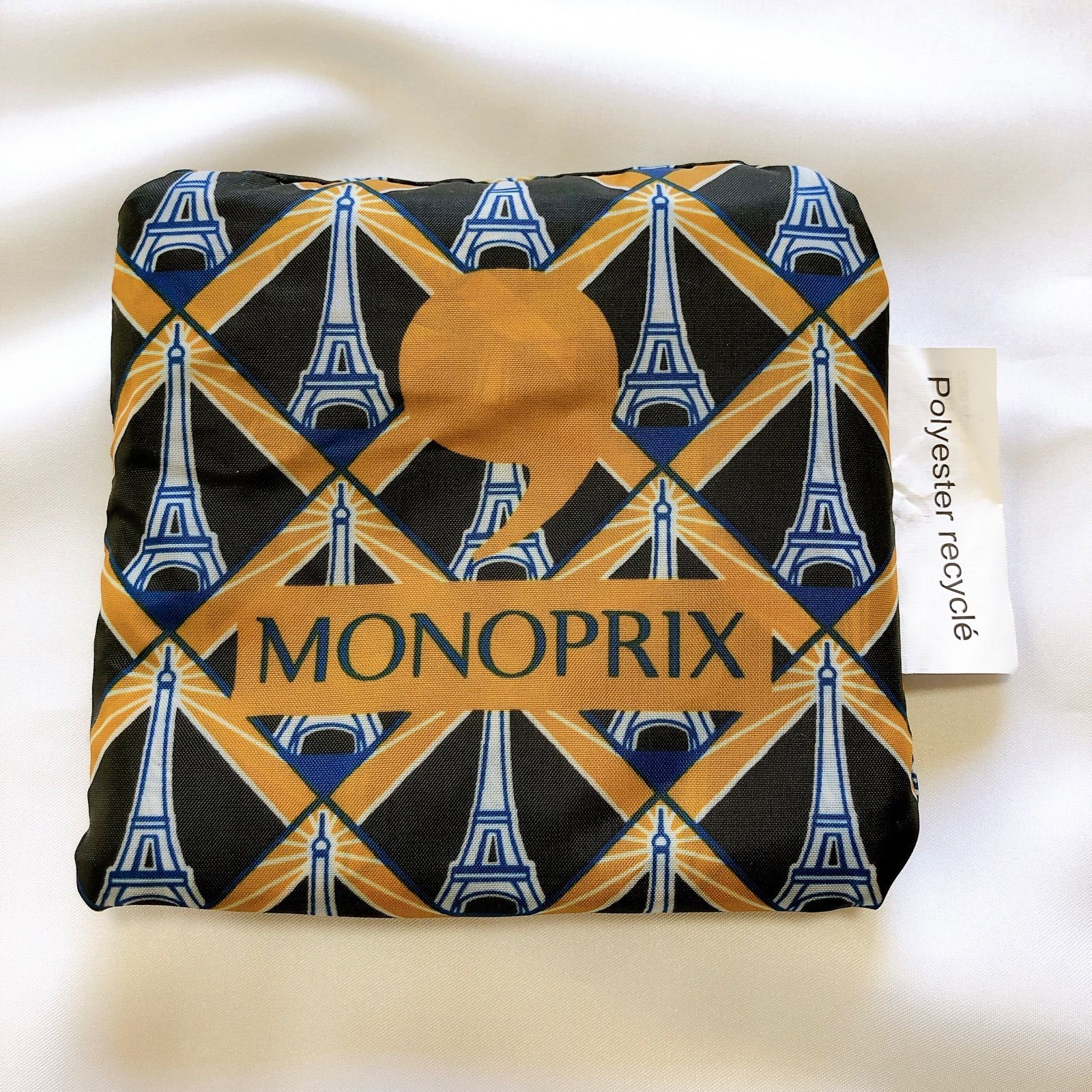 フランス直輸入】MONOPRIX スーパーモノプリ エコバッグ 日本未