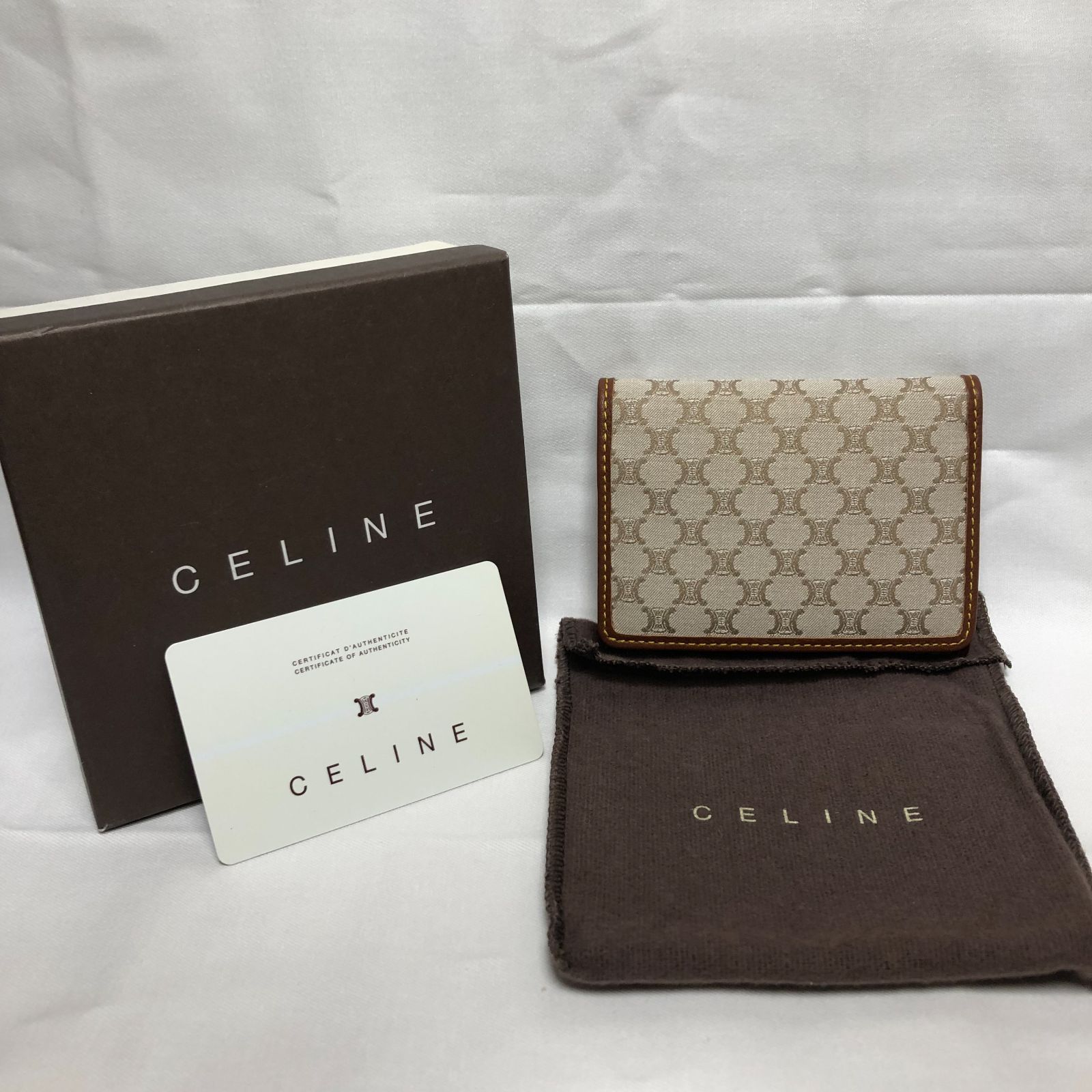 ⭐美品⭐Ｃｅｌｉｎｅ マカダム カードケース 名刺入れ 定期入れ