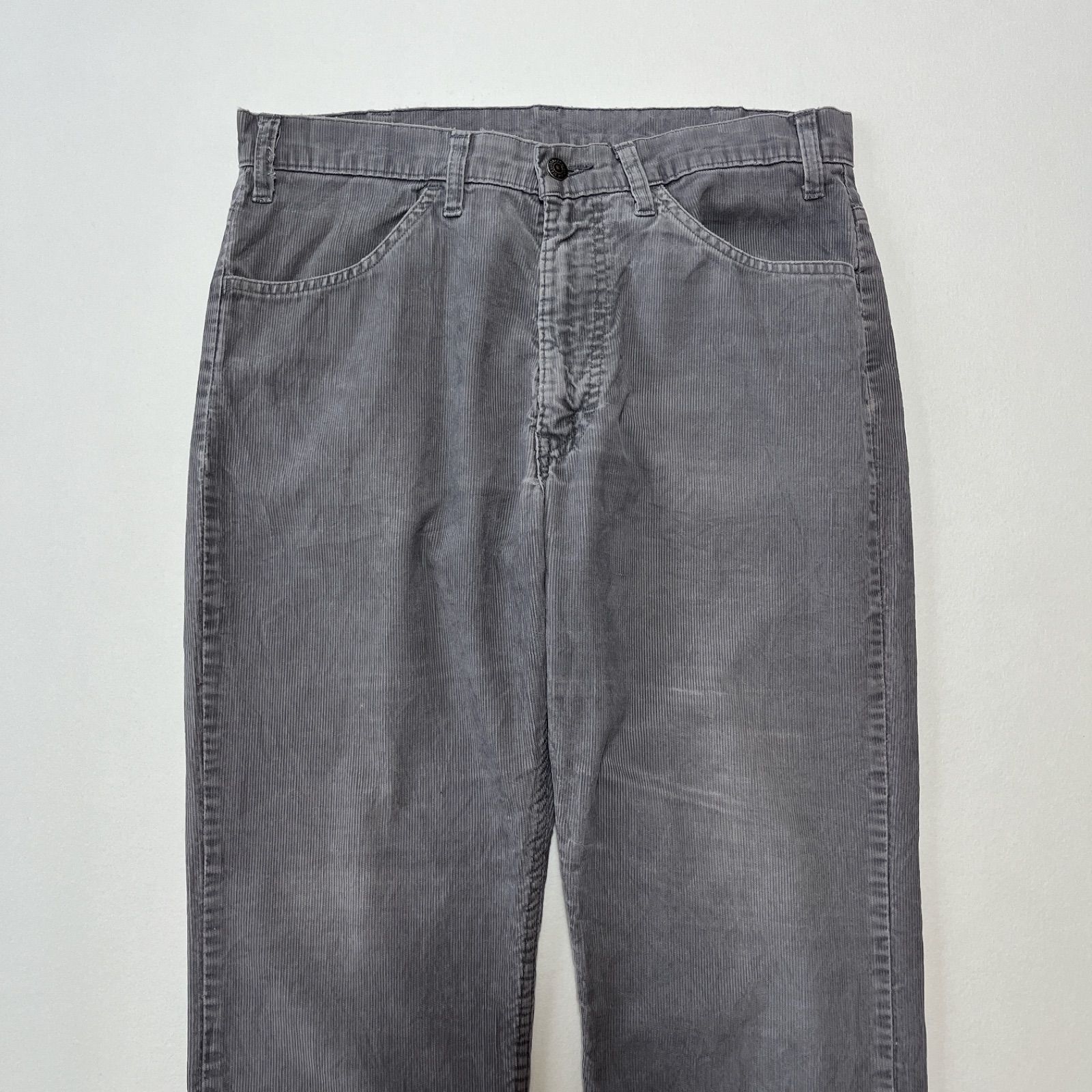 70s USA製 リーバイス519 コーデュロイパンツ タロンジップ 刻印