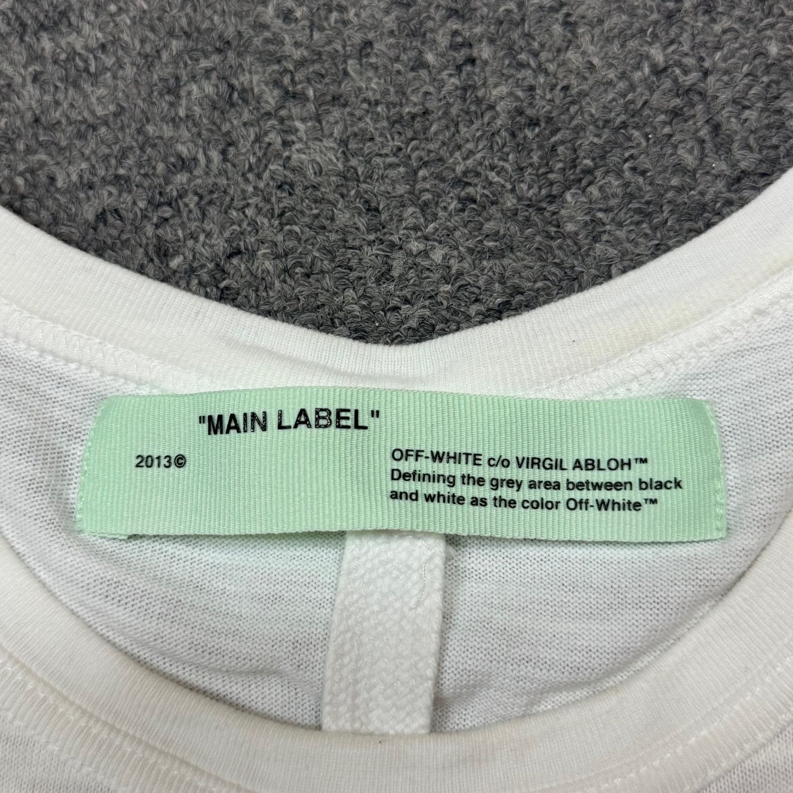 国内正規 Off-White モナリザプリントTシャツ カットソー オフホワイト 