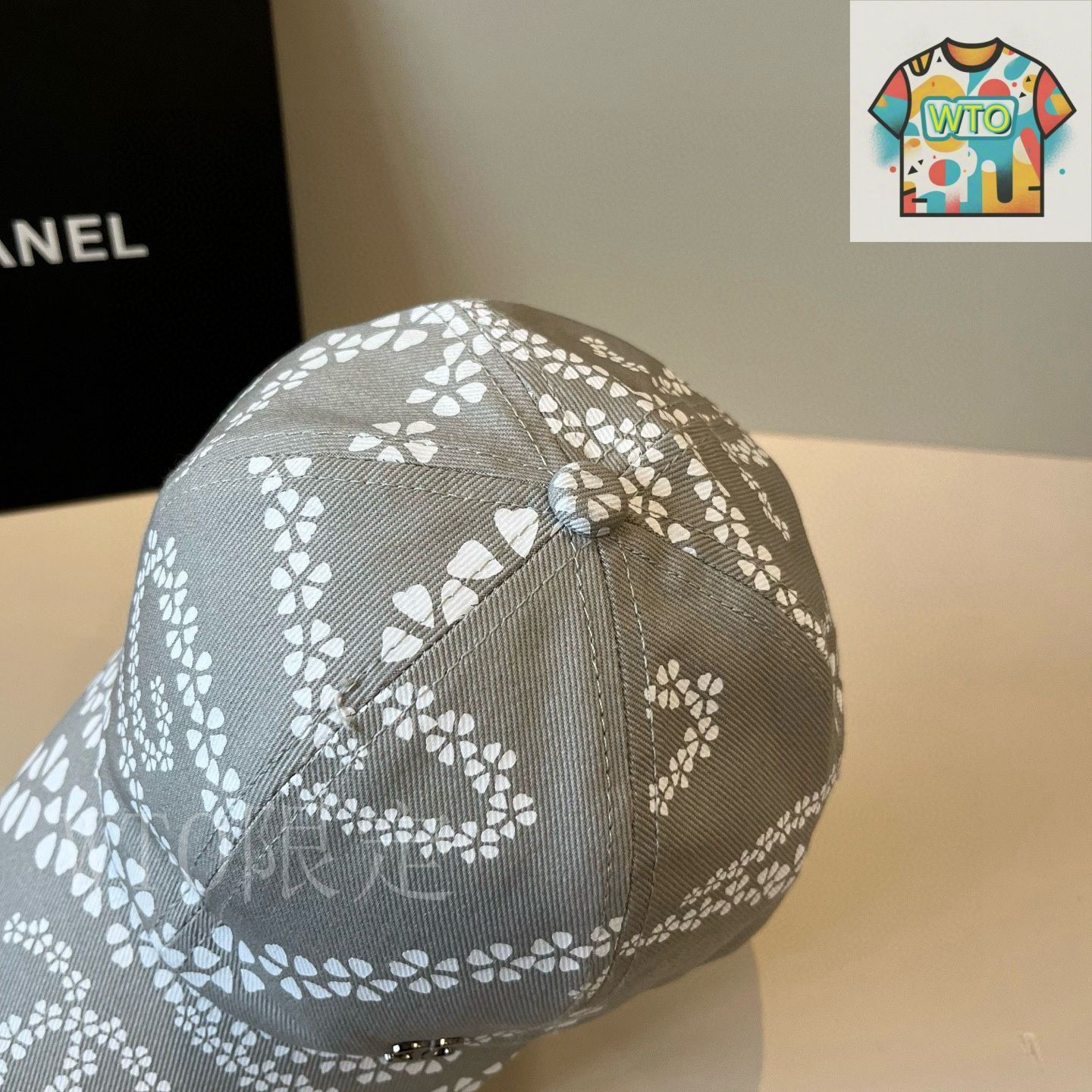 【上品カジュアル♪】シャネル CHANEL パールプリント キャップ 22P☆使いやすさにハマる♪】シャネル キャップ 4色 (CHANEL