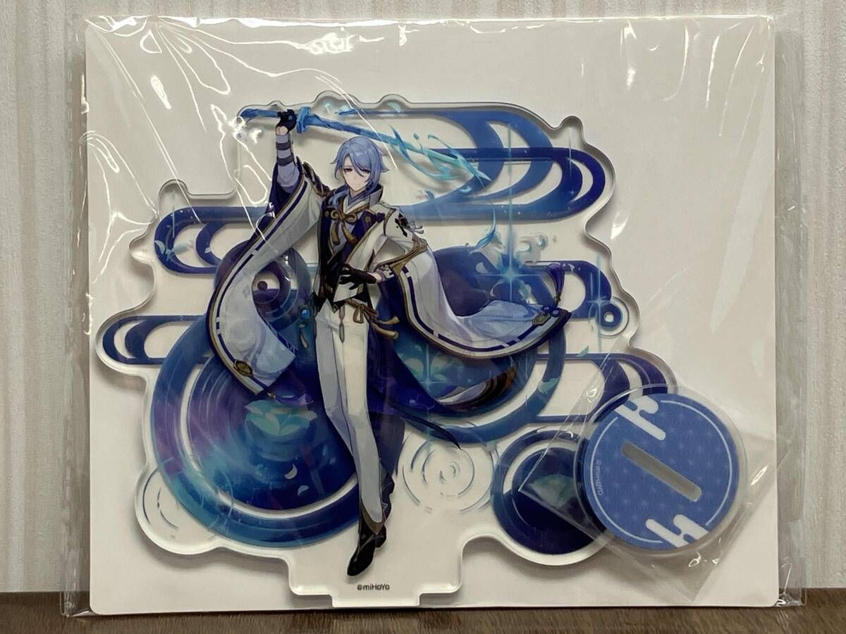 未開封品 原神 神里綾人 エフェクトアクリルスタンド 稲妻 GiGO