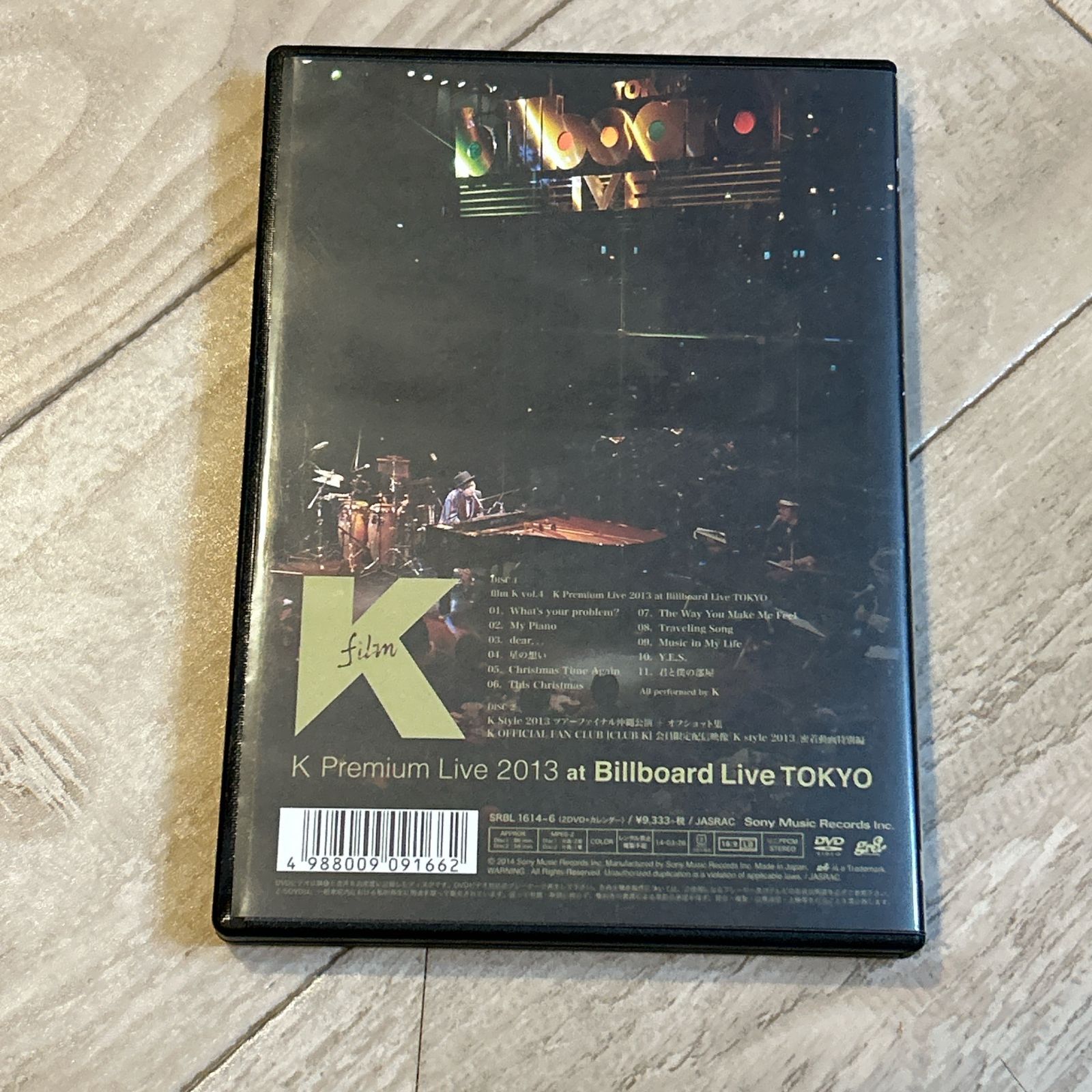 film K vol.4 Premium Live 2013 at billboard LIVE TOKYO 20131203(初回生産限定盤) [DVD] film K vol.4 Premium Live 2013 at billboard LIVE TOKYO