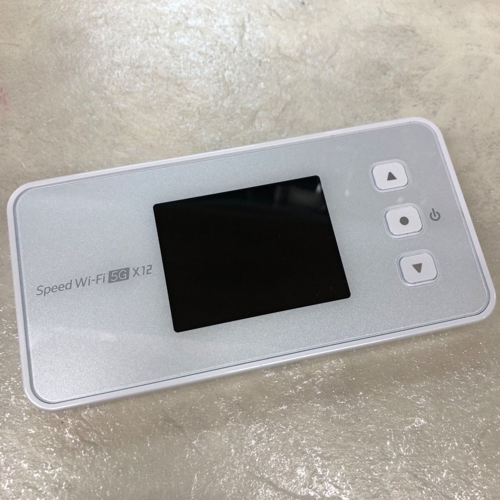 訳あり品】Speed Wi-Fi 5G X12 au NAR03 ホワイト - メルカリ