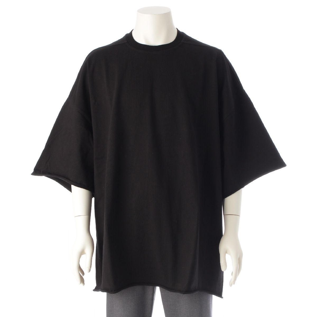 リックオウエンス 24SS コットン Tommy オーバーサイズ 半袖Tシャツ  