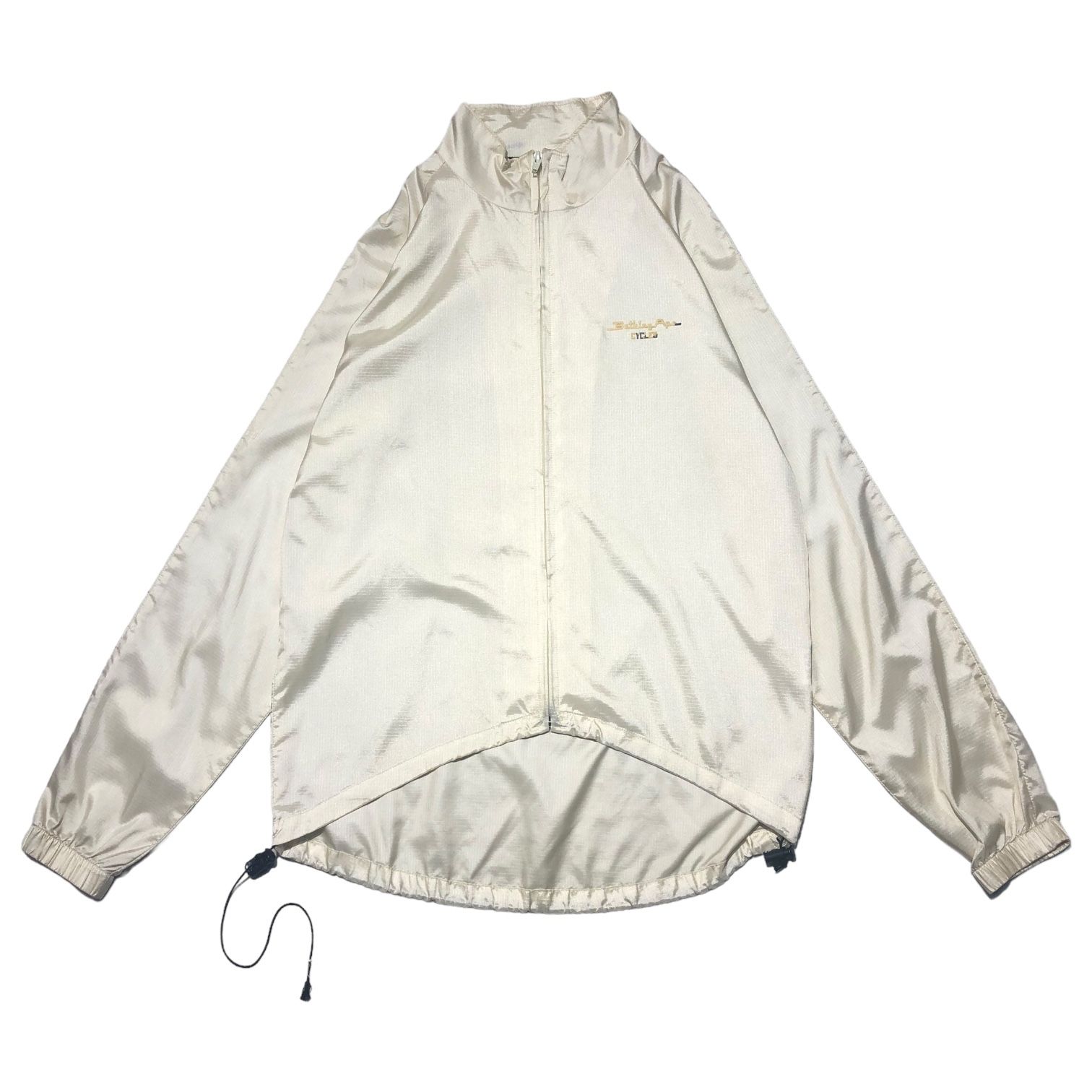 A BATHING APE(アベイシングエイプ) 90's BATHING APE CYCLE JACKET ベイシング エイプ サイクル ジャケット 90年代 S アイボリー ドローコード切れ