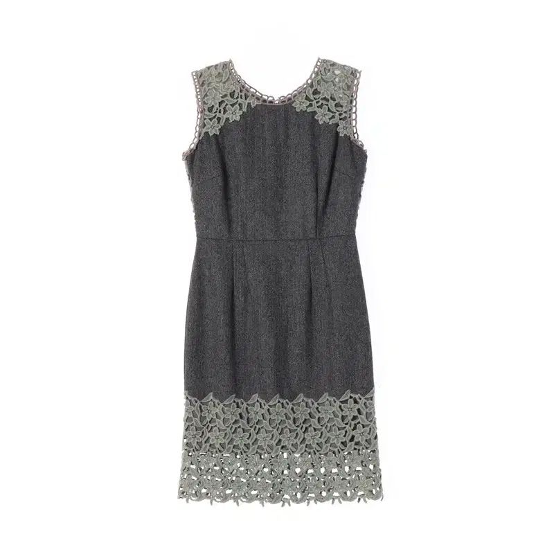 Dolce-Gabbana ドルチェ＆ガッバーナ ライト グレー ミニ ワンピース ｜ レディース XS
