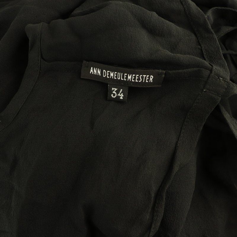 アンドゥムルメステール ANN DEMEULEMEESTER シースルーロング